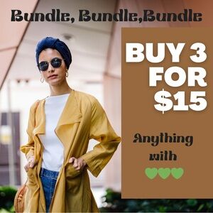 💚💚💚BUY 3 for $15💚💚💚